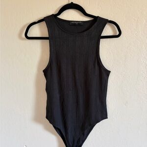 New Love for Humanity Black distressed Sleeveless